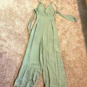 Italian green jumpsuit